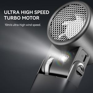 Ultra High Speed 10M/S Turbo Handheld 16°C Refrigeration 6000Mah Battery Portable Ice Fan With Digital Display - Product Image 4