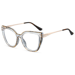 Lunettes optiques unisexe anti-lumière bleue à monture carrée en TR90, verres AC, pont moyen, pour le commerce transfrontalier - Product Image 3
