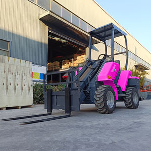 2025 nuovo Design Mini telescopico ruote Loader Telehandle braccio telescopico con cabina ERO5 motore idraulico per la vendita - Product Image 5