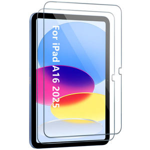 ฟิล์มกันรอยสำหรับ iPad A16 2025 รุ่นที่ 11 สำหรับ iPad Air 11 M3 M2 Pro 11 ป้องกันฟองอากาศ ความแข็ง 9H กระจกนิรภัยใส HD - Product Image 1