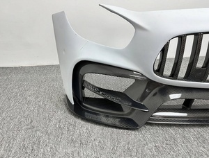 Pare-chocs avant et calandre en semi-fibre de carbone pour Mercedes-Benz <span class=keywords><strong>AMG</strong></span> <span class=keywords><strong>GT</strong></span> GTC GTS, édition IMP modifiée - Product Image 5