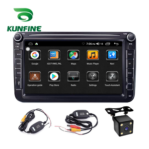 8 inch xe Stereo cho phổ VW với nút Xe GPS Thiết bị theo dõi đài phát thanh Android DVD player Xe Loa siêu trầm - Product Image 4