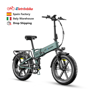Certifié EN15194 vélo électrique pliant 20 pouces double suspension fourche 40mm amortisseur arrière ville tout‑terrain pedelec - Product Image 1