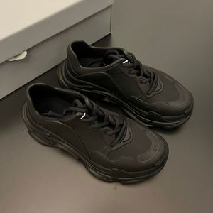 Luxurious Designer Casual Sports <b>Shoes</b> Comfortable Anti Slip Lace Men's Running <b>Shoes</b> Outdoors <b>Height</b> <b>Increasing</b> Genuine Leather - Product Image 3