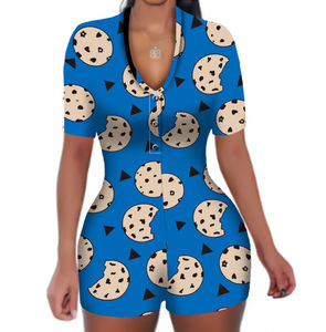 <span class=keywords><strong>Pigiama</strong></span> Intero da Donna a Maniche Lunghe con Stampa Lettering 2026 per Adulti - Product Image 4