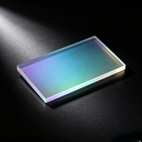 HC Optics 1064nm Fused Silica 45 °   Pelat Pembagi Sinar Polarisasi untuk Mesin Penanda Laser Serat Interferometer Pengujian Optik