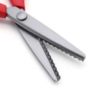 Tijeras de sastre Lu Ban, de acero inoxidable con hojas dentadas, herramienta de corte para bordado, tela, encaje y ribete de dientes de perro - Product Image 2