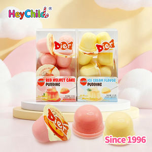 Vente en gros de bonbons Marque privée personnalisée <span class=keywords><strong>Pudding</strong></span> de gâteau en velours rouge amusant Parfait pour les desserts créatifs et les cadeaux Gelée délicieuse - Product Image 5