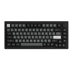Teclado Mecánico para Juegos AKKO 5075B Plus-S Negro Plateado Cherry USB Tipo-C de 75 Teclas con Retroiluminación RGB Americana Intercambiable en Caliente - Product Image 4