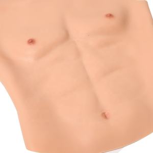 क्रॉसड्रेसर सिलिकॉन यथार्थवादी मांसपेशियों की कॉस्प्ले एक महिला के लिए झूठी छाती के लिए झूठी छाती को कवर करती है - Product Image 4