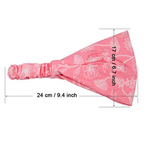 Diademas florales para mujer, bandas elásticas de algodón para el cabello, estilo informal, para yoga y deporte - Product Image 2