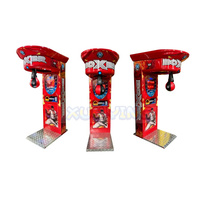 Poinçonnage Street Entertainment Soccer Power test Machine de jeu Boxe Punch Machine Machine de jeu de loterie