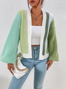 Nuove donne eleganti e alla moda con un maglione a maniche lunghe stile Cardigan a <span class=keywords><strong>maglia</strong></span> pigro - Product Image 2