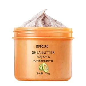 shea butter scrubs cleansing pore remove cutin body scrub help anti acne whitening skin