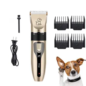 Cortadora de pelo profesional para perros, Afeitadora eléctrica de bajo ruido para mascotas, recargable, inalámbrica