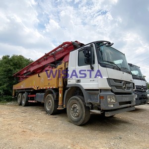 Machines de pompage d'<span class=keywords><strong>occasion</strong></span> <span class=keywords><strong>Mercedes</strong></span> 12 roues Actros Chassis technologie Putzmeister Camion pompe à béton SANY 56 mètres BOOM - Product Image 3