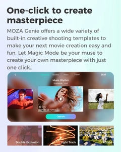 MOZA NANO <span class=keywords><strong>SE</strong></span> Asta Selfie Pieghevole con Stabilizzatore Gimbal Anti-Shake per <span class=keywords><strong>iPhone</strong></span> e Android, per Video e Selfie - Product Image 6
