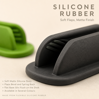 Support de stylo en silicone adhésif, pince à stylo autocollante pour bureau et mur, pour crayons et marqueurs, réutilisable, personnalisable OEM ODM, vente en gros