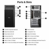 Ordinateur de bureau de conception graphique Dell Pro Max Tower T2 FCT2250 AI PC Intel Core Ultra 7 265K DDR5 RAM NVMe SSD