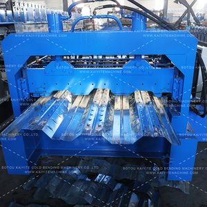 Maquina de cubierta de acero pesada-Rollo de cubierta de PISO de Alta velocidad que Forma La Linea de sản xuất - Product Image 5