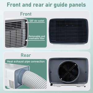 Climatisation portable certifiée CE 1438Btu, prises US, UK, AU, EU, utilisation de compresseurs, climatiseurs de tente - Product Image 3