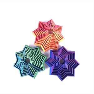 Juguete Antiestrés Creativo Impreso en 3D con Forma de Estrella Pequeña, Modelo Unisex para Niños, Adorno de Plástico con Temática Animal - Product Image 1