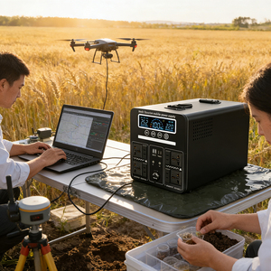 5000W 10598Wh Solar Generator Ternary Lithium Battery Portable Power Station MPPT Pure Sine Wave <b>LED</b> Cigar Lighter Type-C USB - Product Image 4