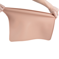 Set de Table en Silicone, vaisselle, tapis de Table en Silicone, imperméable, assiette d'alimentation pour bébé, napperon de coloration réutilisable, 1 pièce