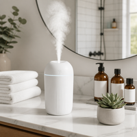 Humidificateur d'air intelligent à ultrasons en gros d'usine, grande capacité 420 ml, diffuseur d'arômes, pulvérisateur pour voiture, extérieur, domestique, USB