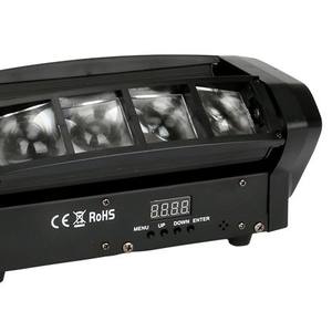 Mini projecteur LED Spider Beam avec contrôle sonore pour bar, club, discothèque, DJ, piste de danse, petit lieu, effet d'éclairage - Product Image 5