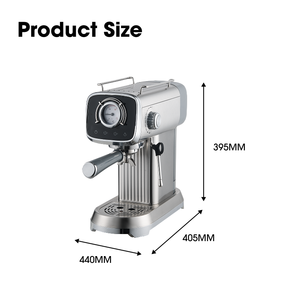 1350W Elektrische Dual-Use Kaffeemaschine (Kapsel/Gemahlener Kaffee) mit Fronttemperaturanzeige, Sofortige Erhitzung, 0,8L, für den Haushalt, Spanisch - Product Image 6