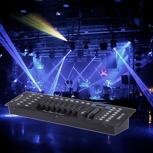 192 Channels DMX512 Control Console for Stage Party Lights Equipment DJ Disco Light Controller