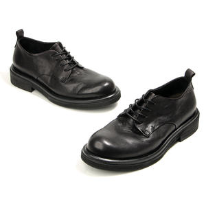 Chaussures habillées Oxford pour hommes en cuir véritable, fabriquées à la main, style <span class=keywords><strong>italien</strong></span>, <span class=keywords><strong>luxe</strong></span>, prix d'usine - Product Image 5