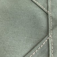 Résistant au vent et aux déchirures, personnalisable, disponible en vert foncé et brun, toile 100% polyester enduite de silicone 12 oz, imperméable