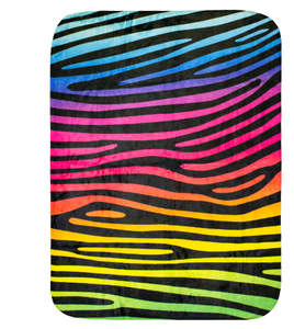 Couverture Zebra, couverture à imprimé zèbre noir, couverture zèbre réversible ultra douce pour canapé, fauteuil et lit - Product Image 3