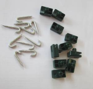 Kim Loại Hàng Rào Lưới Lắp Ráp Phù Hợp Kẹp/Chuỗi Liên Kết Hàng Rào Bài Clip - Product Image 2