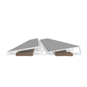 Support de montage en aluminium pour panneau solaire sur toit plat pour poteau - Product Image 5