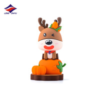 Longzhiyu-figura de acción de Anime Kawaii, Mini figura de acción personalizada en 3D de PVC