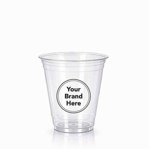 Vaso Irrompible de 8oz para Invitados de Boda, Vaso de Plástico Duro Personalizado para Brindis, Recuerdos de Fiesta de Compromiso, Eventos de Catering - Product Image 1