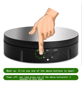 360 độ cơ giới xoay <span class=keywords><strong>Turntable</strong></span> hiển thị đứng nhiếp ảnh sản phẩm hiển thị đứng - Product Image 2