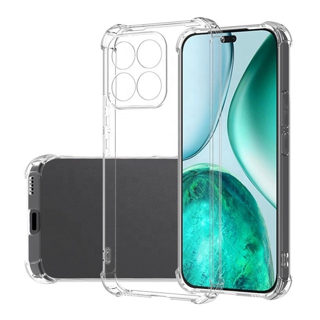 For Pro Plus Phone Case TPU Clear Transparent Shockproof Back Honor 400 Lite X8C 200 Play X50i X6A X5 Magic5 X9A X7A Luxury High