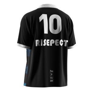 Camiseta de Fútbol Tipo Polo con Cuello en V de Alto Rendimiento, Acabado que Absorbe la Humedad, Secado Rápido y Logotipos Personalizados para Aficionados - Product Image 6