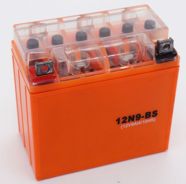 12V 9AH 12N9 Motorcycle Parts Lead Acid Batteries Motorcycle Accessories Deep Cycle Motorcycle 12v Battery