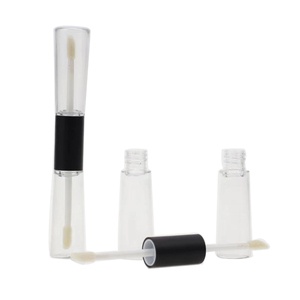 2025 rõ ràng đôi bên rõ ràng Twist Top <span class=keywords><strong>Lip</strong></span> <span class=keywords><strong>Gloss</strong></span> ống với hai bên rỗng <span class=keywords><strong>Duo</strong></span> Lipgloss Ống <span class=keywords><strong>container</strong></span> 5ml - Product Image 2