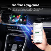 Adaptateur universel 3 en 1 sans fil Android Auto Carplay avec connecteur USB A vers C, dongle de mise en miroir d'écran, écran d'origine