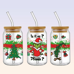 China Grote Fabriek Goede Prijs Transfers 16Oz Uv Dtf Libbey Wrap Gemakkelijk Te Pellen Tumbler Stickers Kerst Stickers Voor Bekers