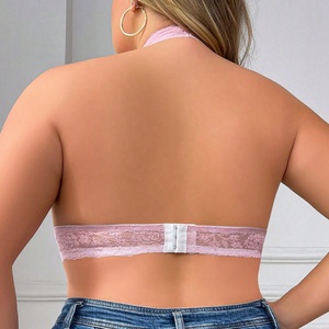 บราลูกไม้ลายดอกไม้แบบไร้โครง ดีไซน์สวยสำหรับสาวอกใหญ่ ขายส่ง - Product Image 5