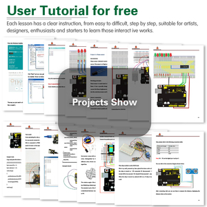 Kit de Iniciación Básico Keyestudio V2, Kit de Componentes Electrónicos de Programación Educativa STEM para <span class=keywords><strong>Arduino</strong></span> (Sin Placa) - Product Image 5