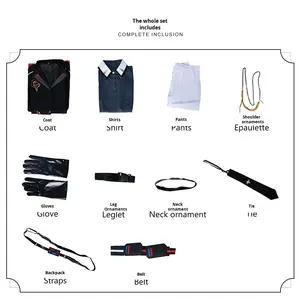 Disfraz de Cosplay del día de verano de Love and Deep Space, disfraz de uniforme de capitán de cielo lejano, juego 2D y disfraz de Anime. - Product Image 6