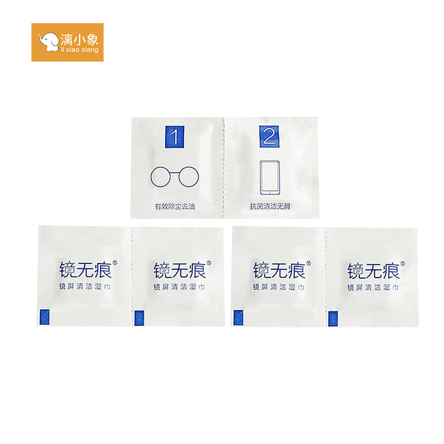 Eco-Friendly Disposable Wet Dry Mobile Phone Screen Wipes Anti-Fog Lens Cleaning Wholesale Portable Accessory Convenient Access